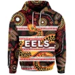 (Custom Personalised) Parramatta Eels Hoodie Aboriginal Tribal Style Black TH4| Lovenewzealand.co