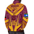 Love New Zealand Clothing - Brisbane Broncos Naidoc 2022 Sporty Style Padded Jacket A35 | Love New Zealand