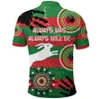 (Custom Personalised) Naidoc Rabbitohs Polo Shirt Aboriginal Vibes K36 | Lovenewzealand.co