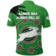 (Custom Personalised) Naidoc Rabbitohs Polo Shirt Aboriginal Vibes No.1 K36 | Lovenewzealand.co