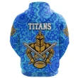 (Custom Personalised) Gold Coast Titans Hoodie Indigenous Country Style - Light Blue K36| Lovenewzealand.co