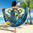 Rugby Life Beach Blanket - Gold Coast Titans Naidoc Week 2022 Beach Blanket A31