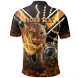 (Custom Personalised) Wests Tigers Polo Shirt Version Aboriginal Tiger 3D TH12 | Lovenewzealand.co