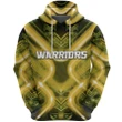(Custom Personalised) New Zealand Warriors Rugby Hoodie Original Style - Gold, Custom Text And Number A7
