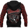 New Zealand Warriors Rugby Hoodie, Red Style | Lovenewzealand.co