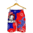 Newcastle Knights All Over Print Men's Shorts Aboriginal TH4 | Lovenewzealand.co