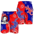 Newcastle Knights All Over Print Men's Shorts Aboriginal TH4 | Lovenewzealand.co