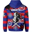 (Custom Personalised) Newcastle Knights Hoodie Indigenous Country Style K36| Lovenewzealand.co