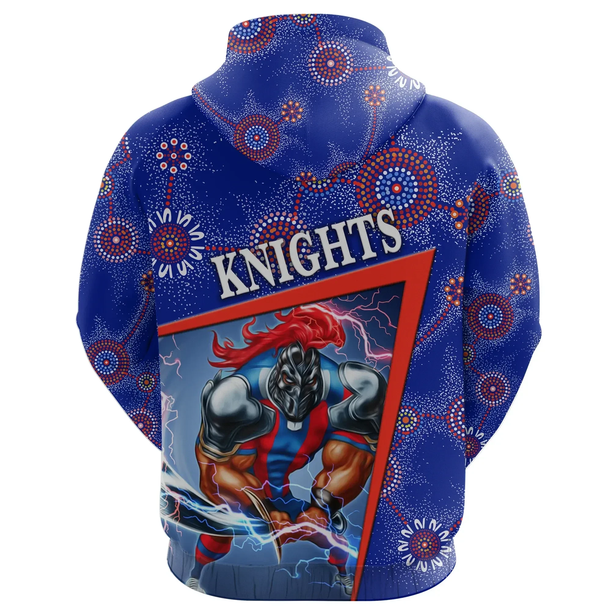(Custom Personalised) Newcastle Knights Hoodie Indigenous Limited Edition NO.1 | Lovenewzealand.co