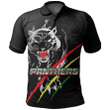 Panthers Polo Shirt Claws Black Panthers A31 | Lovenewzealand.co