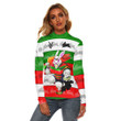 Rugby Life Women's Tight Dress - (Custom) South Sydney Rabbitohs Mascot Style A35