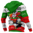 Rugby Life Hoodie - (Custom) South Sydney Rabbitohs Mascot A35