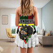 Rugby Life Strap Summer Dress - Penrith Panthers Champion Rugby Aboriginal Style A35