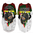 Rugby Life Batwing Pocket Dress - Penrith Panthers Champion Rugby Aboriginal Style A35