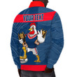 Rugby Life Padded Jacket - (Custom) Sydney Roosters Champion Style A35