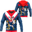 Rugby Life Zip Hoodie - (Custom) Sydney Roosters Champion Style A35
