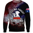 Lovenewzealand Clothing - Anzac Day The Australian Army.Sweatshirt