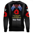 (Custom) Anzac Remembrance Day Lest We Forget.Sweatshirt