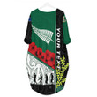 (Custom) Australia Indigenous & New Zealand Maori Anzac Batwing Pocket Dress A35