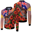 Love New Zealand Clothing - Anzac Day Poppys - Fleece Winter Jacket A95 | Love New Zealand