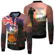 Love New Zealand Clothing - Anzac Day Soldier Australian - Fleece Winter Jacket A95 | Love New Zealand