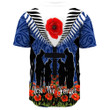 Love New Zealand Clothing - Anzac Day Soldier And Poppys - Baseball Jerseys A95 | Love New Zealand