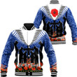Love New Zealand Clothing - Anzac Day Soldier And Poppys - Baseball Jackets A95 | Love New Zealand