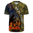 Love New Zealand Clothing - Anzac Day Camouflage Soldier New Zealand - Baseball Jerseys A95 | Love New Zealand
