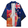 Love New Zealand Clothing - Anzac Day New Zealand Poppy - Kimono A95 | Love New Zealand