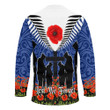 Love New Zealand Clothing - Anzac Day Soldier And Poppys - Hockey Jersey A95 | Love New Zealand
