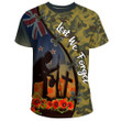 Love New Zealand Clothing - Anzac Day Camouflage Soldier New Zealand - T-shirt A95 | Love New Zealand