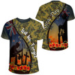 Love New Zealand Clothing - Anzac Day Camouflage Soldier New Zealand - T-shirt A95 | Love New Zealand