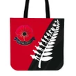 New Zealand Anzac Day Lest We Forget Tote Bag K5 | Lovenewzealand.co
