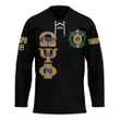 (Custom) GetteeStore Jersey - Omega Psi Phi Hockey Jersey A31