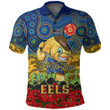 (Custom) Parramatta Eels Polo Shirt, Anzac Day Lest We Forget A31B