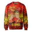 (Custom) Gold Coast Suns Sweatshirt, Anzac Day Lest We Forget A31B