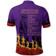 Melbourne Storm Polo Shirt, Anzac Day For the Fallen A31B