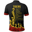 Richmond Tigers Polo Shirt, Anzac Day For the Fallen A31B