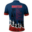 Sydney Roosters Polo Shirt, Anzac Day For the Fallen A31B