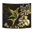 Marlin Polynesian Tapestry Hibiscus Polynesian Yellow TH5