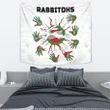Rugby Life Home Set - Rabbitohs Indigenous Tapestry Animals Aboriginal TH5