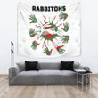 Rugby Life Home Set - Rabbitohs Indigenous Tapestry Animals Aboriginal TH5