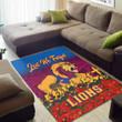 Brisbane Lions Area Rug - Anzac Day Lest We Forget A31B