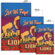 Brisbane Lions Area Rug - Anzac Day Lest We Forget A31B