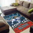 Carlton Blues Area Rug - Anzac Day Lest We Forget A31B