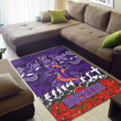 Fremantle Dockers Area Rug - Anzac Day Lest We Forget A31B