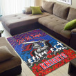 Newcastle Knights Area Rug - Anzac Day Lest We Forget A31B