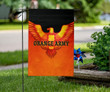 Orange Army Flag Cricket Sporty Style K8