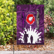Rugbylife Flag - New Zealand Anzac Walking In The Sun Purple Flag