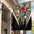 Rugbylife Flag - Anzac Day Their Name Liveth For Evermore Flag